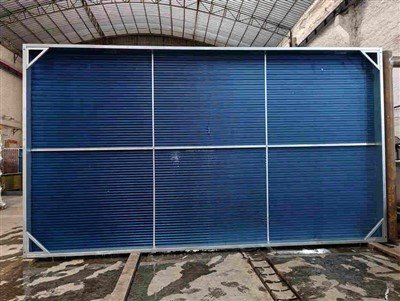 High Efficiency Industrial Cooling Coil Copper Tube Aluminium Fin Dej Rau Cua Condenser Rau HVAC Hloov Carrier 38AP